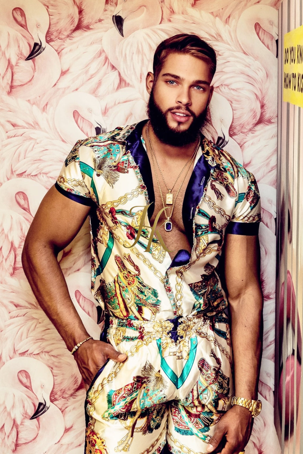 Summer Luxury Silk Outfit Set - Elevate Your Comfort and Style with 100% Mulberry Silk - Perfect Gift for Him - kayibstrore