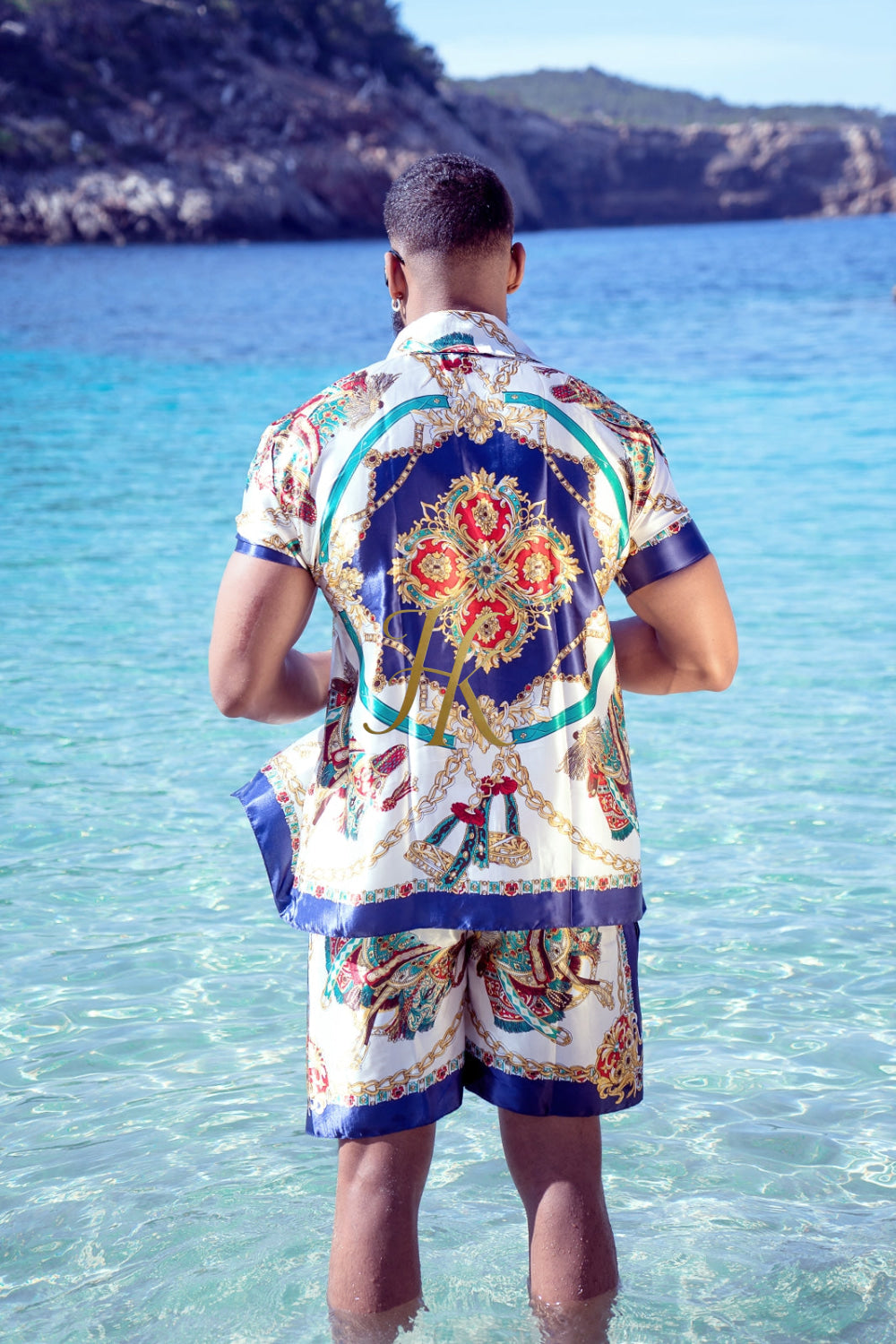 Pool party Designer Silk Two-Piece Outfits - Elevate Your Style to Unmatched Comfort and Luxury - kayibstrore