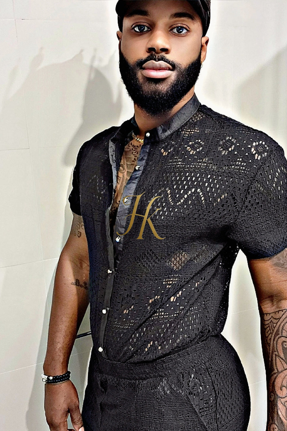 Summer Luxurious Men's White Shirt and Shorts Set - Elevate Your Summer Style - Perfect for Any Occasion - kayibstrore