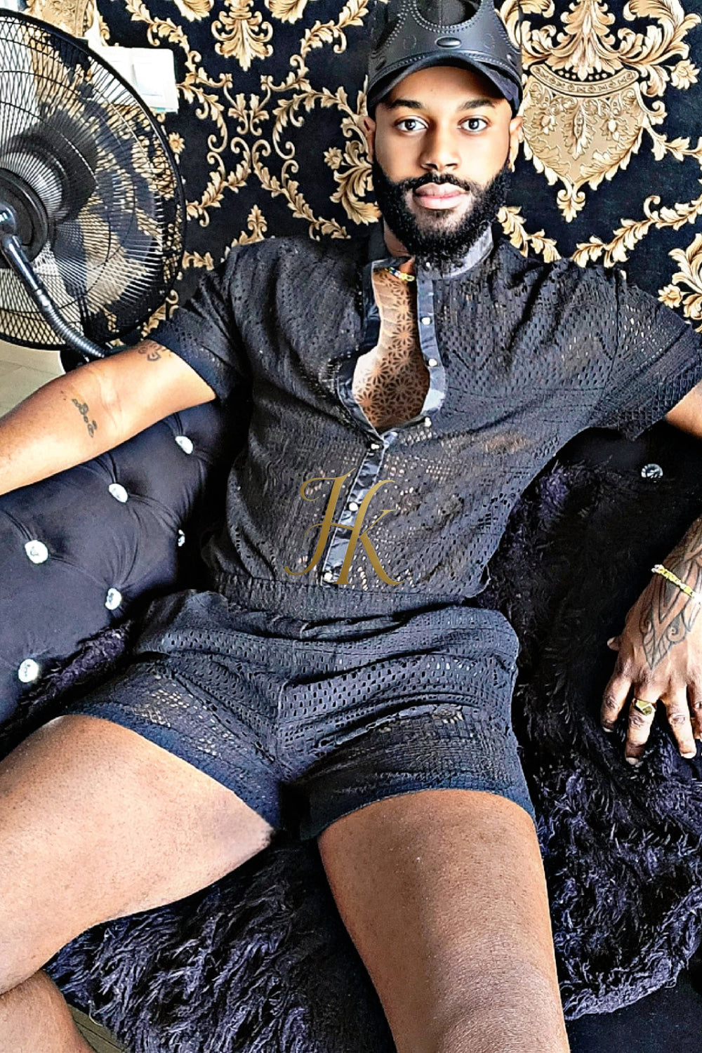 Summer Luxurious Men's White Shirt and Shorts Set - Elevate Your Summer Style - Perfect for Any Occasion - kayibstrore