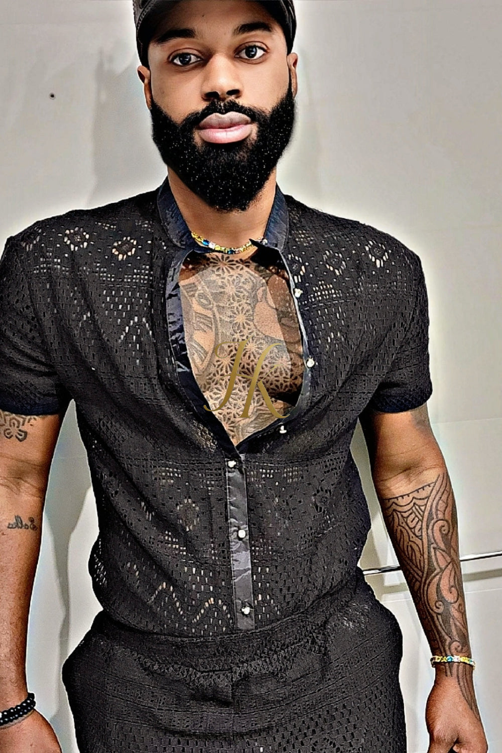 Summer Luxurious Men's White Shirt and Shorts Set - Elevate Your Summer Style - Perfect for Any Occasion - kayibstrore