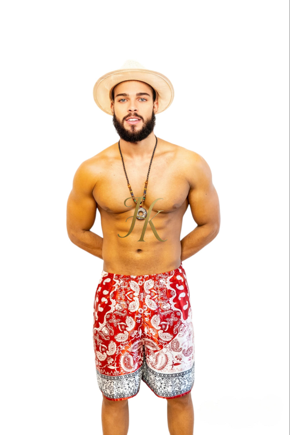 KAYIB Red Silk Short - Elevate Your Style Game with Premium Luxury and Comfort. - kayibstrore