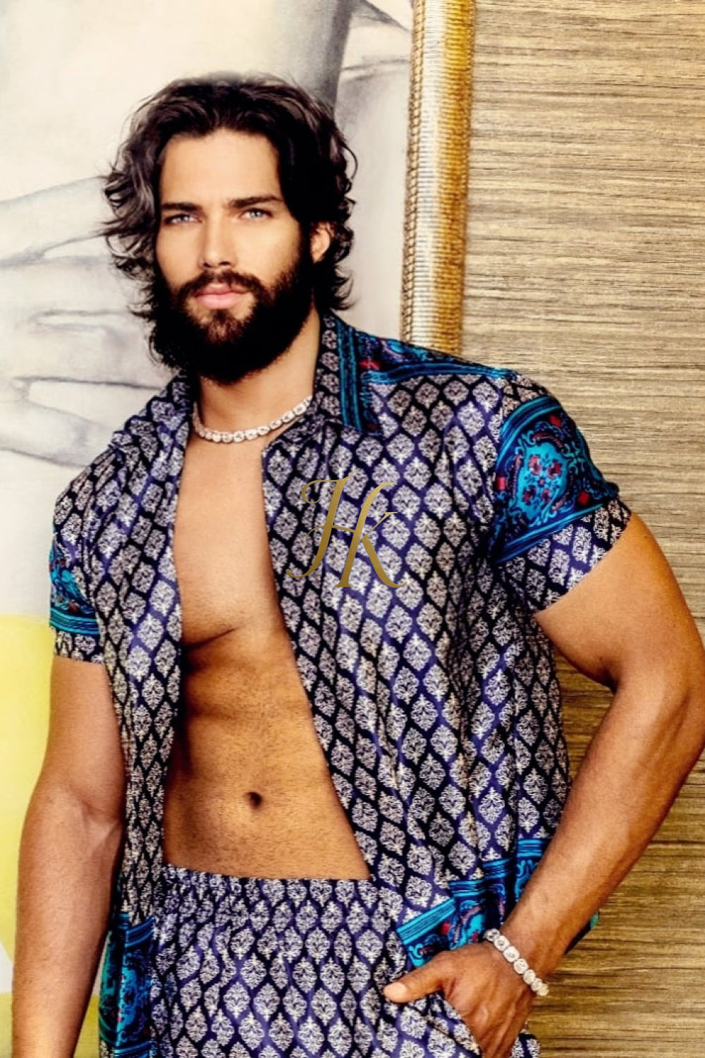 Luxury handmade Silk Set - Elevate Your Style with Vibrant Spanish Fashion - Stay Cool and Look Flawless All Summer Long - kayibstrore