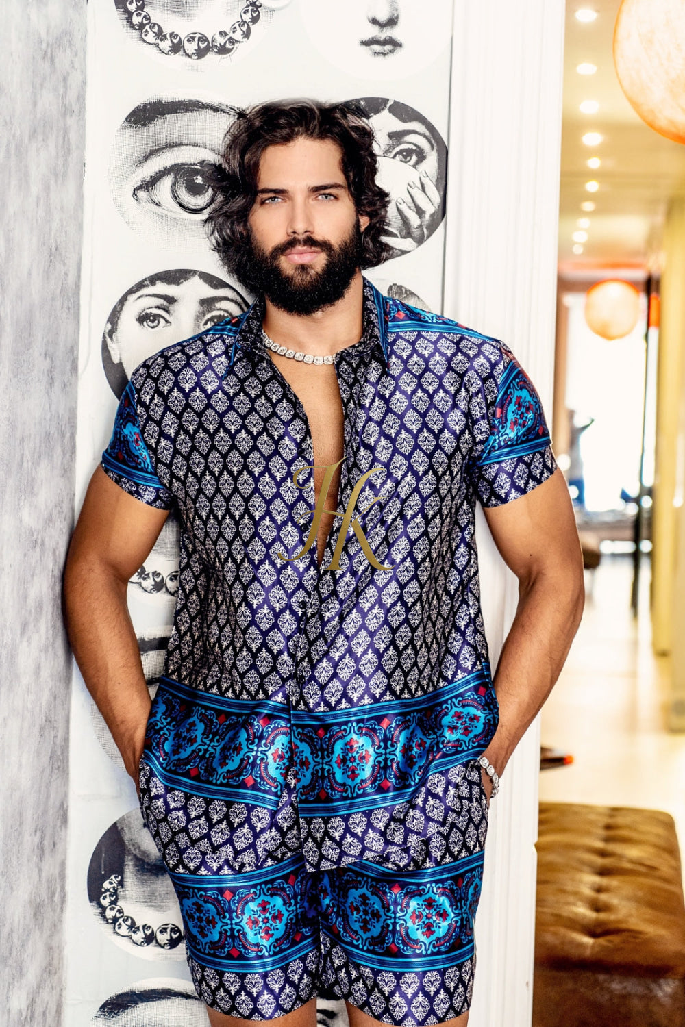 Luxury handmade Silk Set - Elevate Your Style with Vibrant Spanish Fashion - Stay Cool and Look Flawless All Summer Long - kayibstrore