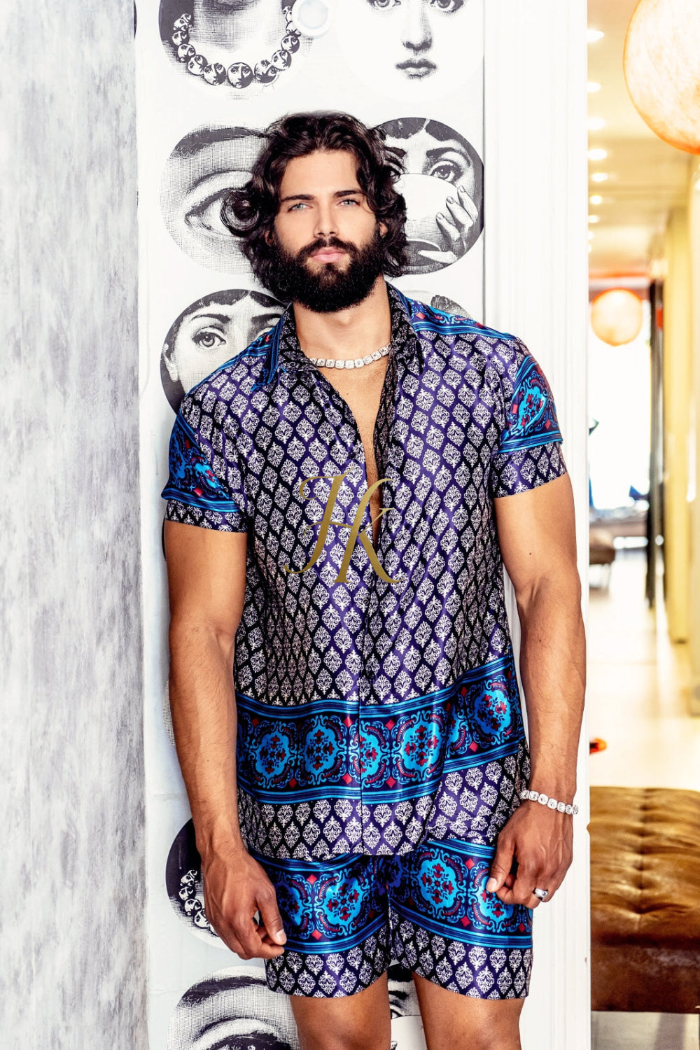 Luxury handmade Silk Set - Elevate Your Style with Vibrant Spanish Fashion - Stay Cool and Look Flawless All Summer Long - kayibstrore