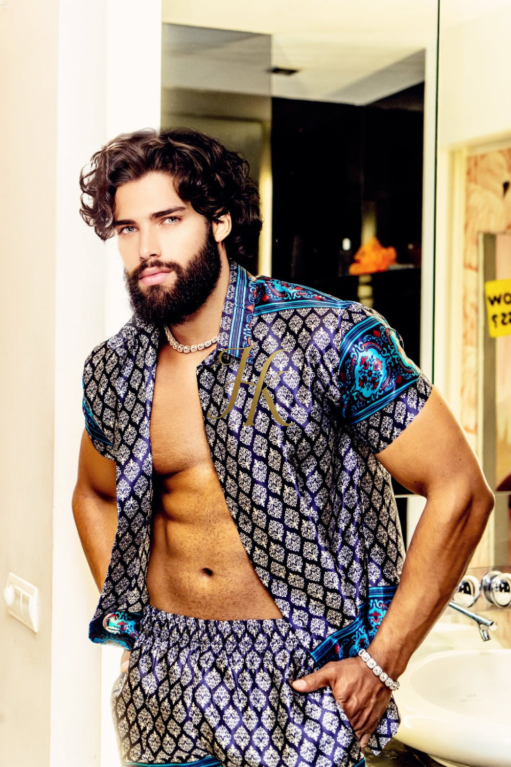 Luxury handmade Silk Set - Elevate Your Style with Vibrant Spanish Fashion - Stay Cool and Look Flawless All Summer Long - kayibstrore