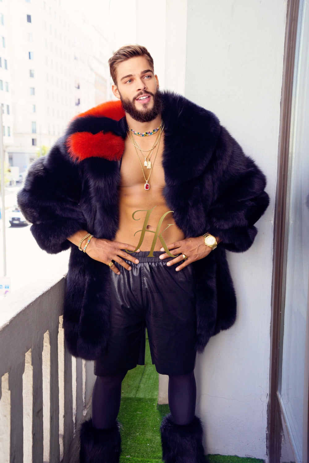 Elevate Your Style with Handmade Real Fox Fur Coats | Luxurious Winter Fashion for Men and Women - kayibstrore
