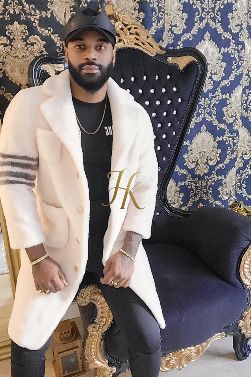 Elevate Winter Style: Fuzzy Fleece Lapel Long Cardigan Coat for Men - kayibstrore