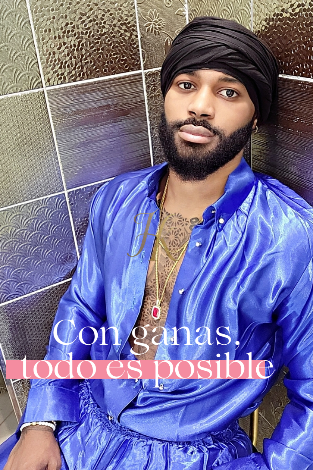 Steven blue luxury silk Outfits Set - Elevate Your Style Game with Luxury and Personalized Fit - kayibstrore