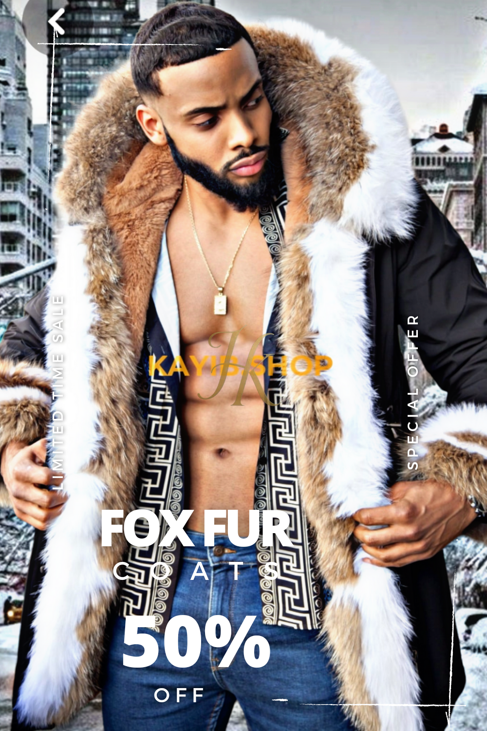 Classic 4 in 1 Men's Luxury Coats Parka - Versatile Winter Protection for the Modern Man - kayibstrore