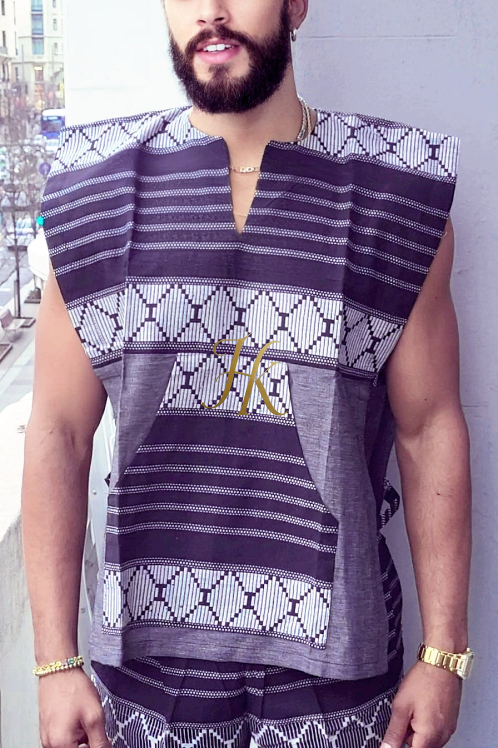 Luxury Linen Elegance: The Sophisticated Men's Summer Set - kayibstrore