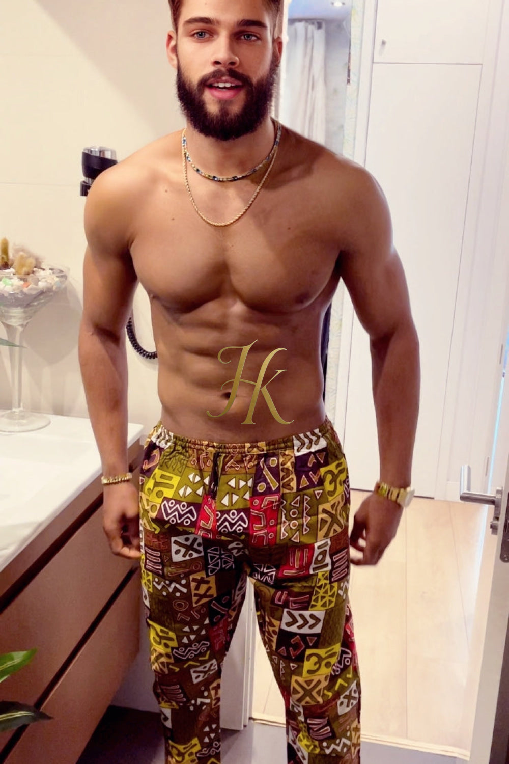 Discover Comfort and Style: Handmade Tribal Hippie summer beachwear Pants - Eco-Friendly & Versatile - kayibstrore