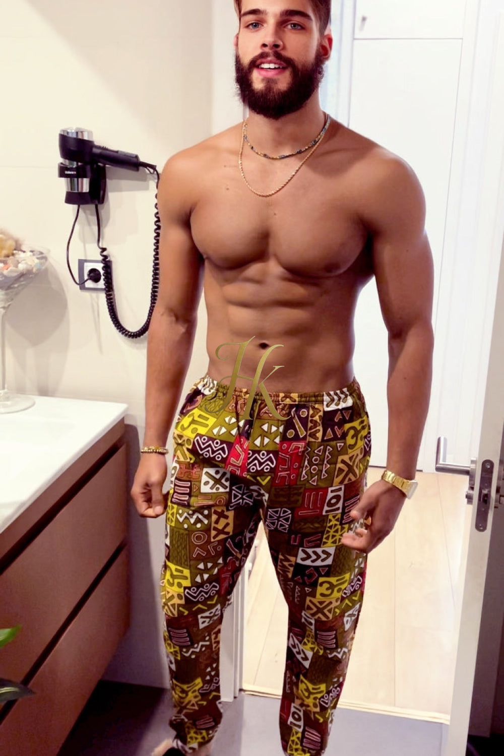 Discover Comfort and Style: Handmade Tribal Hippie summer beachwear Pants - Eco-Friendly & Versatile - kayibstrore