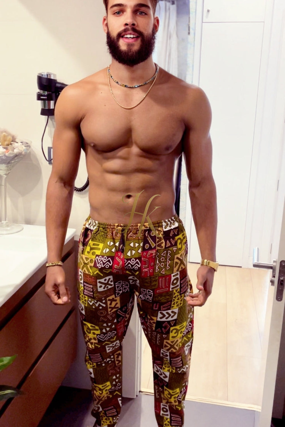 Discover Comfort and Style: Handmade Tribal Hippie summer beachwear Pants - Eco-Friendly & Versatile - kayibstrore