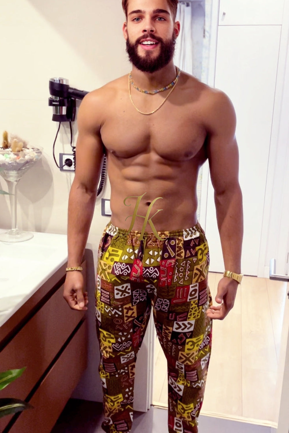 Discover Comfort and Style: Handmade Tribal Hippie summer beachwear Pants - Eco-Friendly & Versatile - kayibstrore