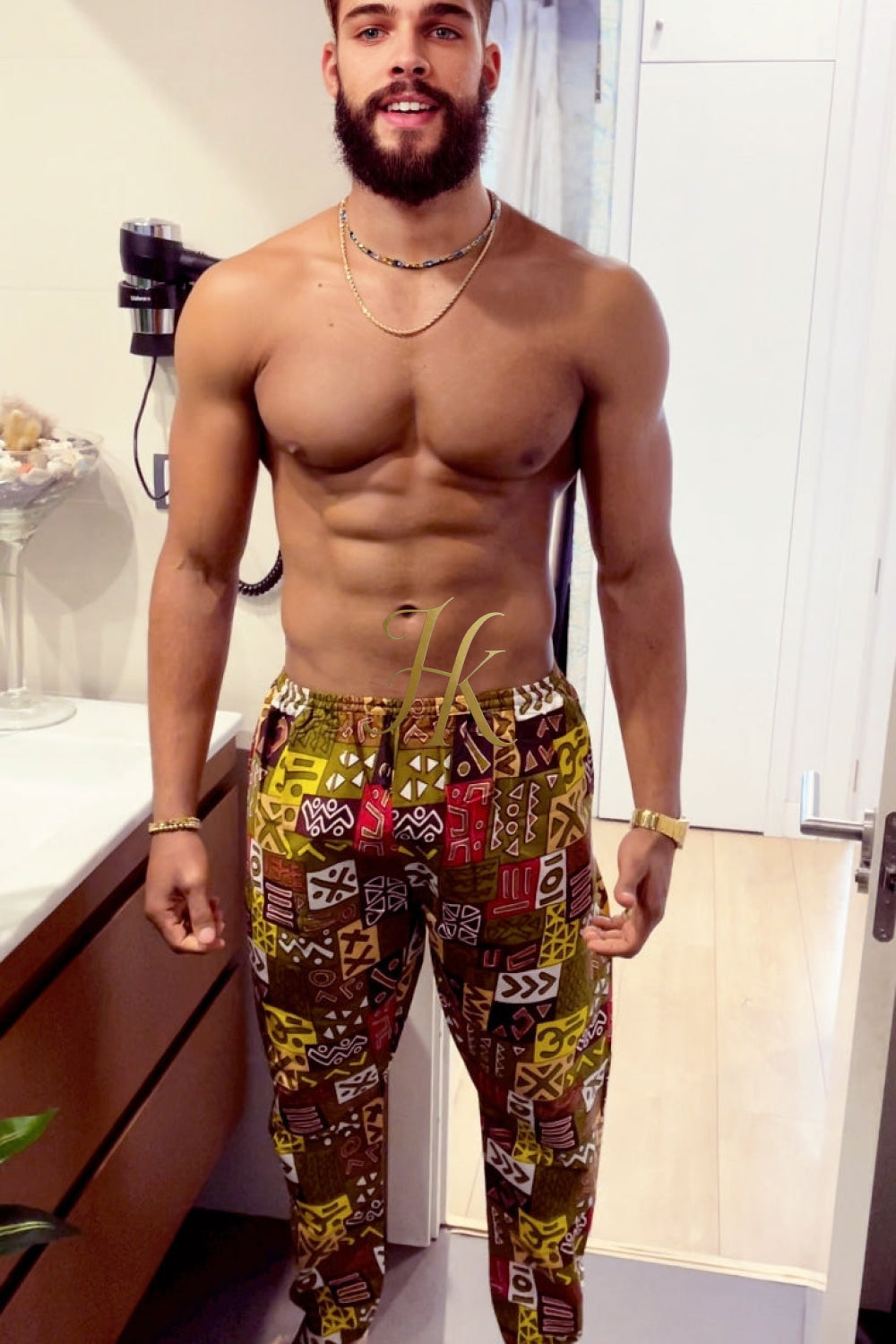 Discover Comfort and Style: Handmade Tribal Hippie summer beachwear Pants - Eco-Friendly & Versatile - kayibstrore