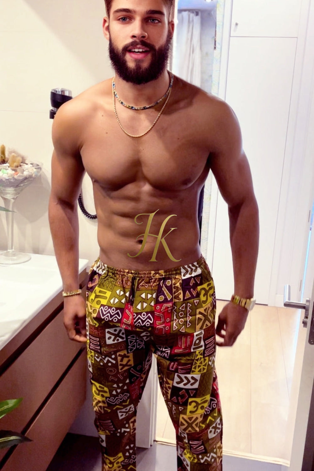 Discover Comfort and Style: Handmade Tribal Hippie summer beachwear Pants - Eco-Friendly & Versatile - kayibstrore