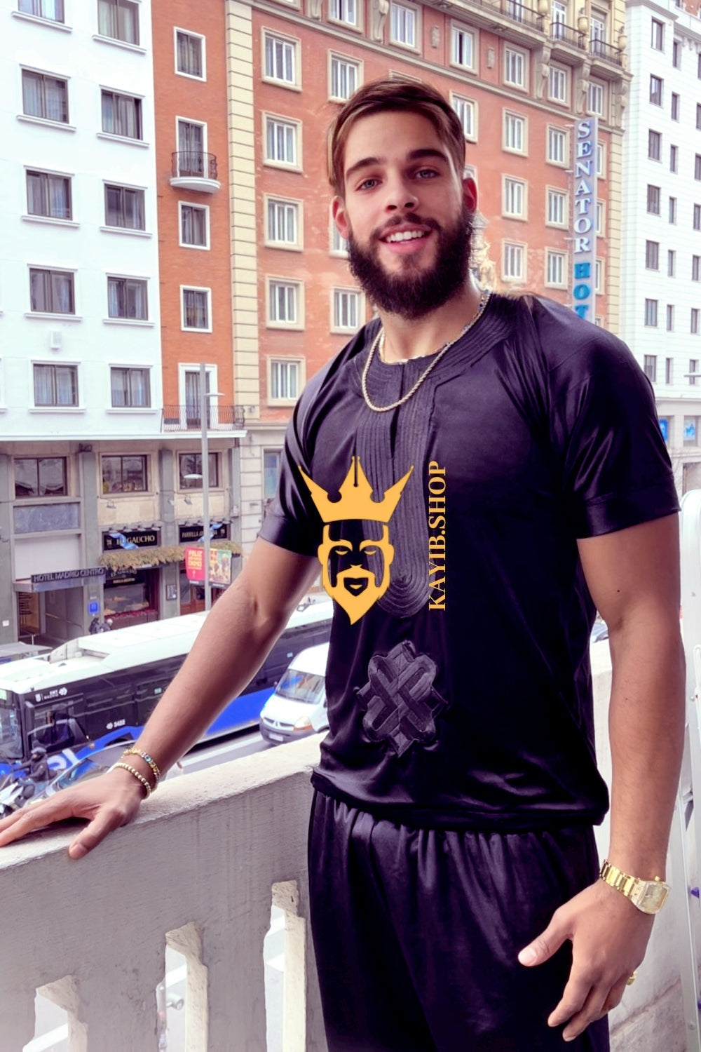 Men's Velvet Dashiki Set | Kaftan African Shirt & Pants | Regal Dashiki Menswear - kayibstrore