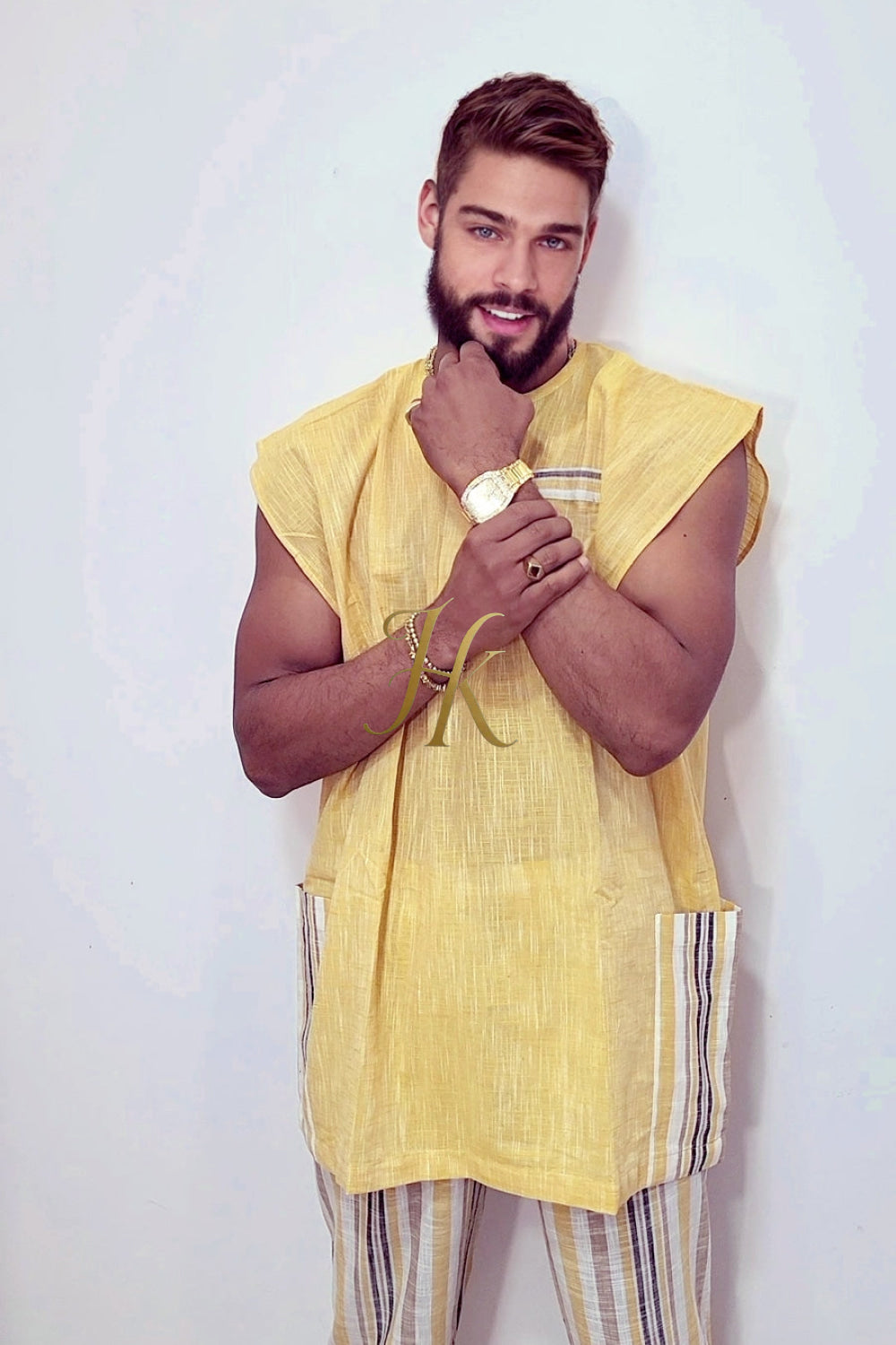 Remarkable Linen Mens Set Top & Pants - kayibstrore