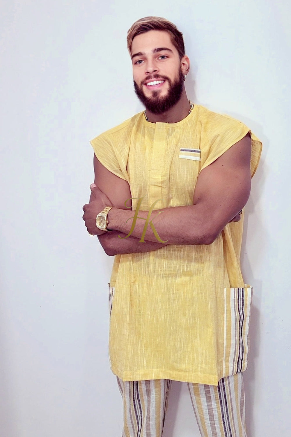 Remarkable Linen Mens Set Top & Pants - kayibstrore