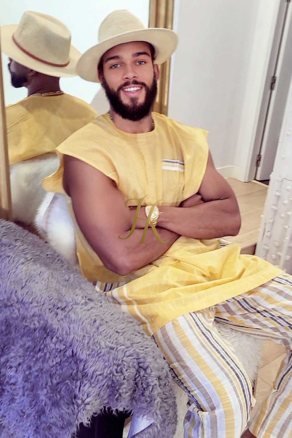 Remarkable Linen Mens Set Top & Pants - kayibstrore