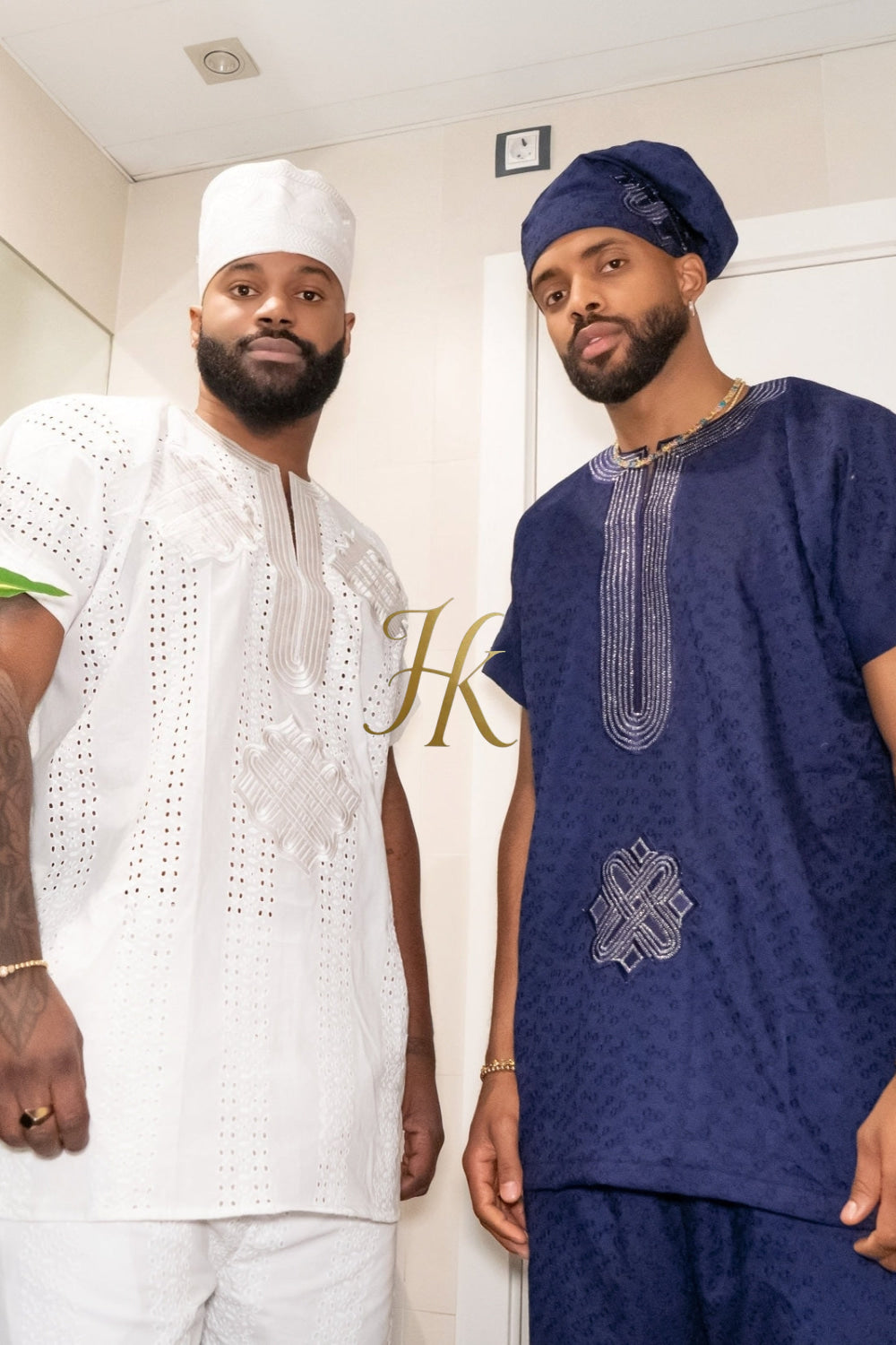 Men's Lace Two-Piece Clothing: Sophisticated & Versatile Ensemble - kayibstrore