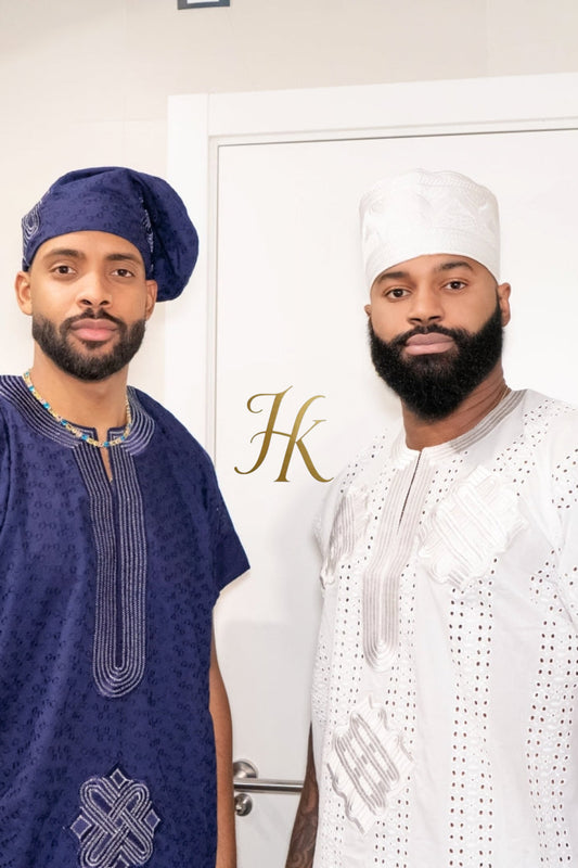 Men's Lace Two-Piece Clothing: Sophisticated & Versatile Ensemble - kayibstrore