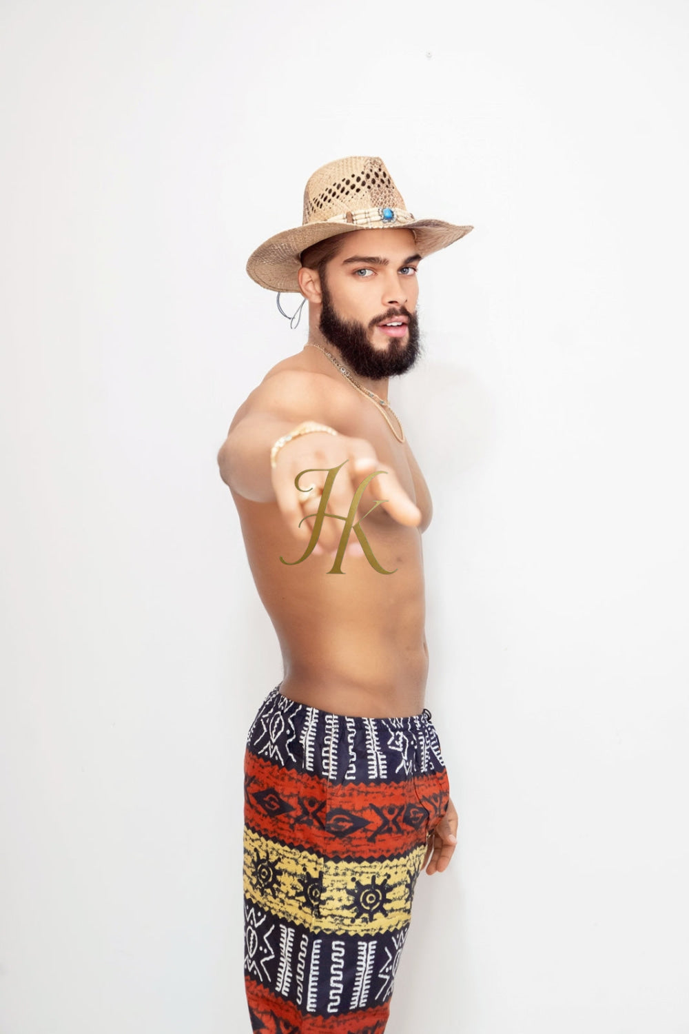 Summer Beachwear Handmade Tribal Hippie summer beachwear Pants - Eco-Friendly & Versatile - kayibstrore