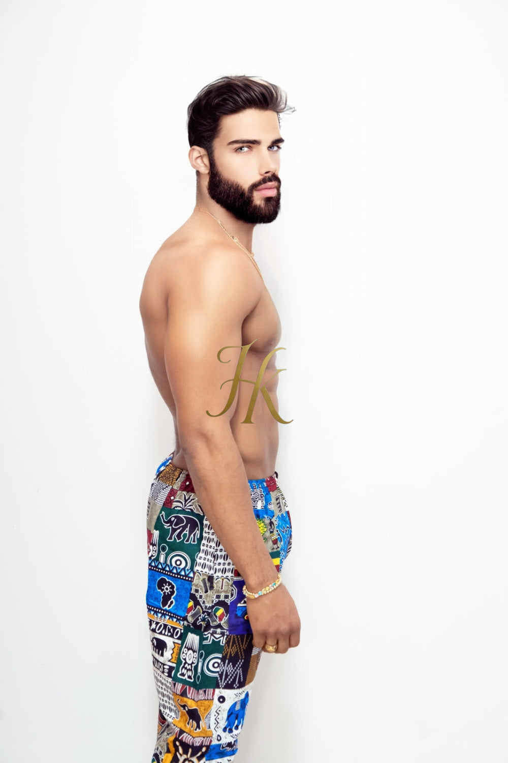 Summer Beach Comfort and Style: Handmade Tribal Hippie summer beachwear Pants - Eco-Friendly & Versatile - kayibstrore