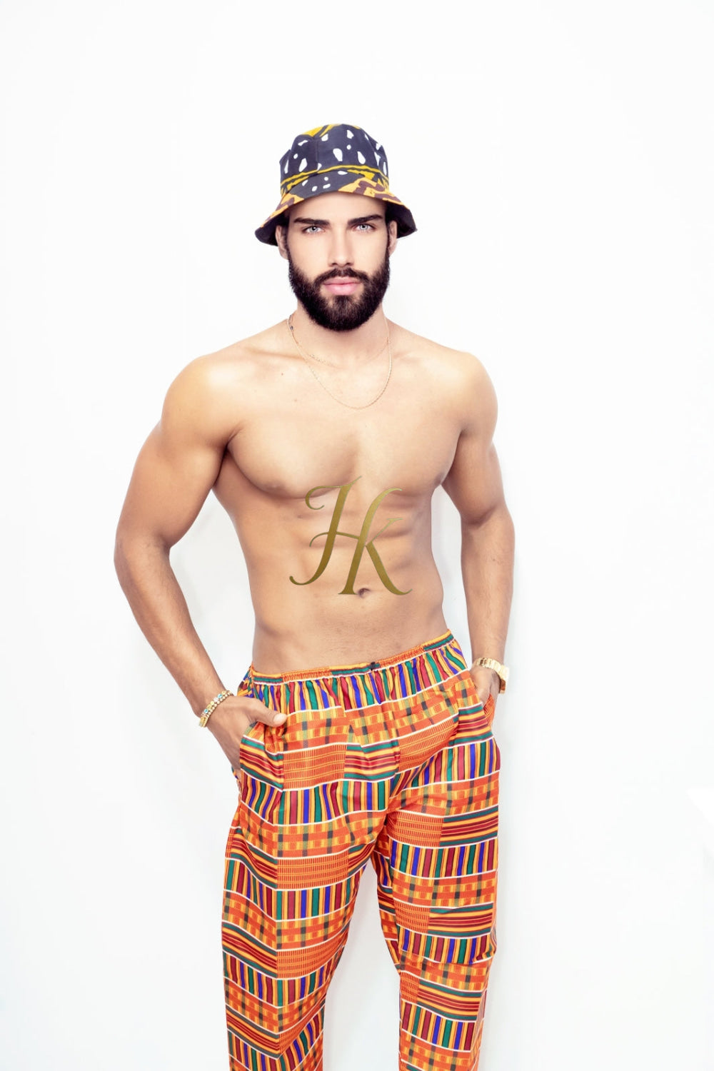 Beachwear Comfort and Style: Handmade Tribal Hippie summer beachwear Pants - Eco-Friendly & Versatile - kayibstrore