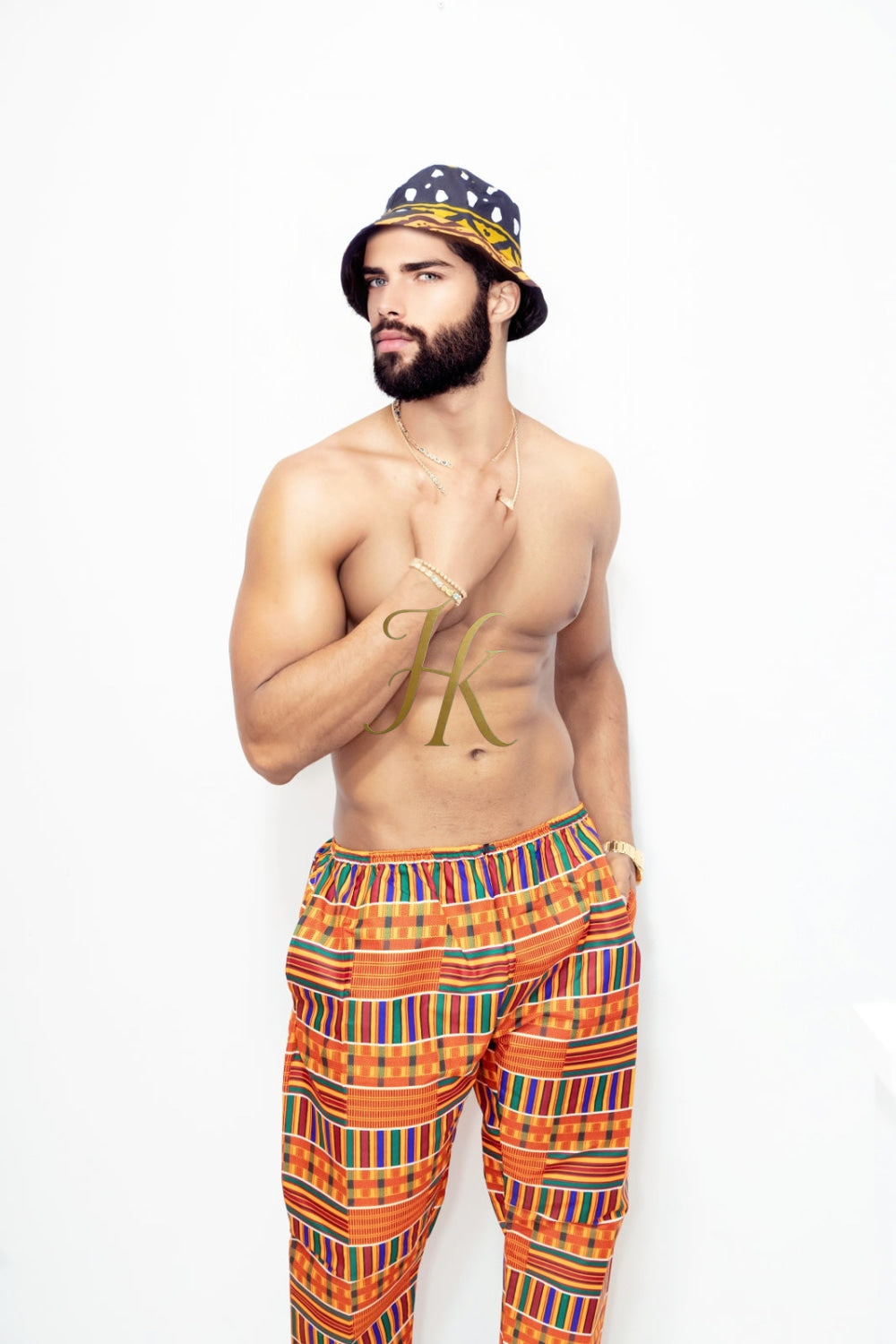 Beachwear Comfort and Style: Handmade Tribal Hippie summer beachwear Pants - Eco-Friendly & Versatile - kayibstrore