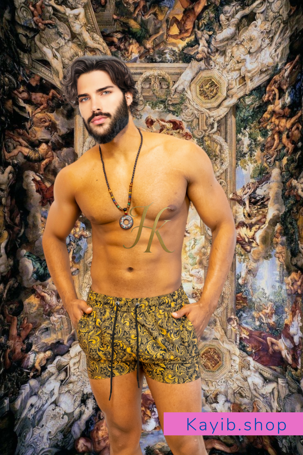 Luxury Men's Swimwear & Beach Shorts - Elevate Your Style with Comfortable- Perfect for All Water Activities - kayibstrore