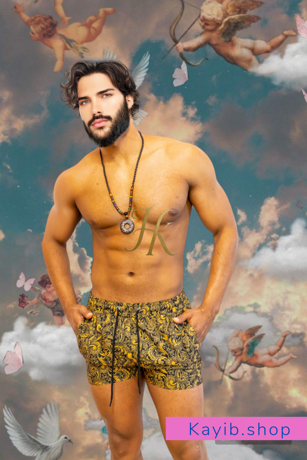 Luxury Men's Swimwear & Beach Shorts - Elevate Your Style with Comfortable- Perfect for All Water Activities - kayibstrore
