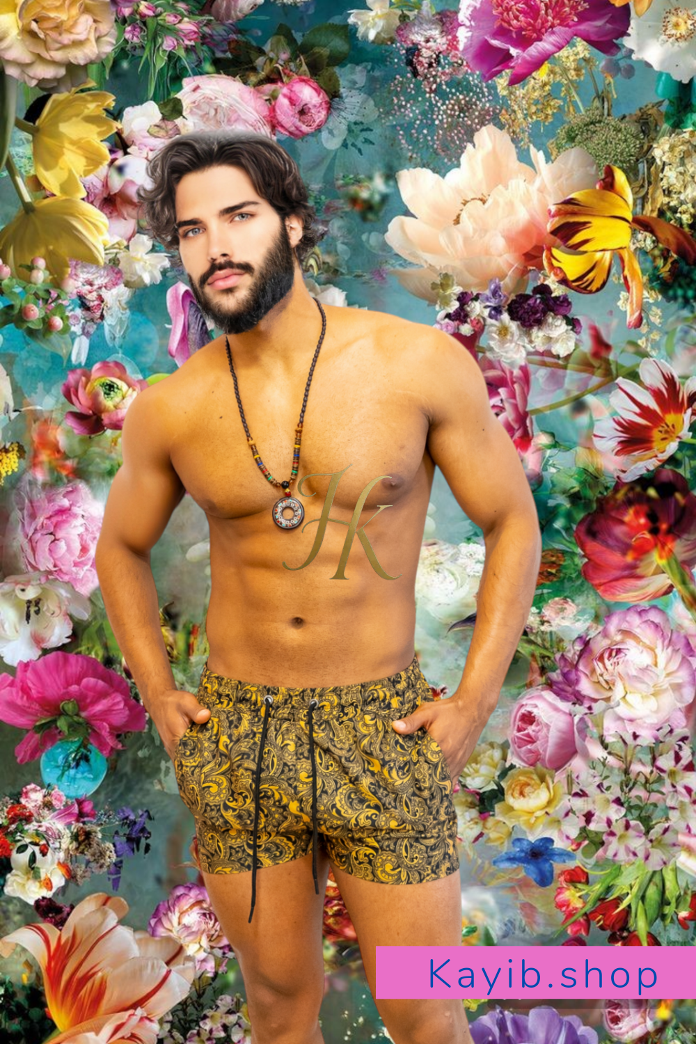 Luxury Men's Swimwear & Beach Shorts - Elevate Your Style with Comfortable- Perfect for All Water Activities - kayibstrore