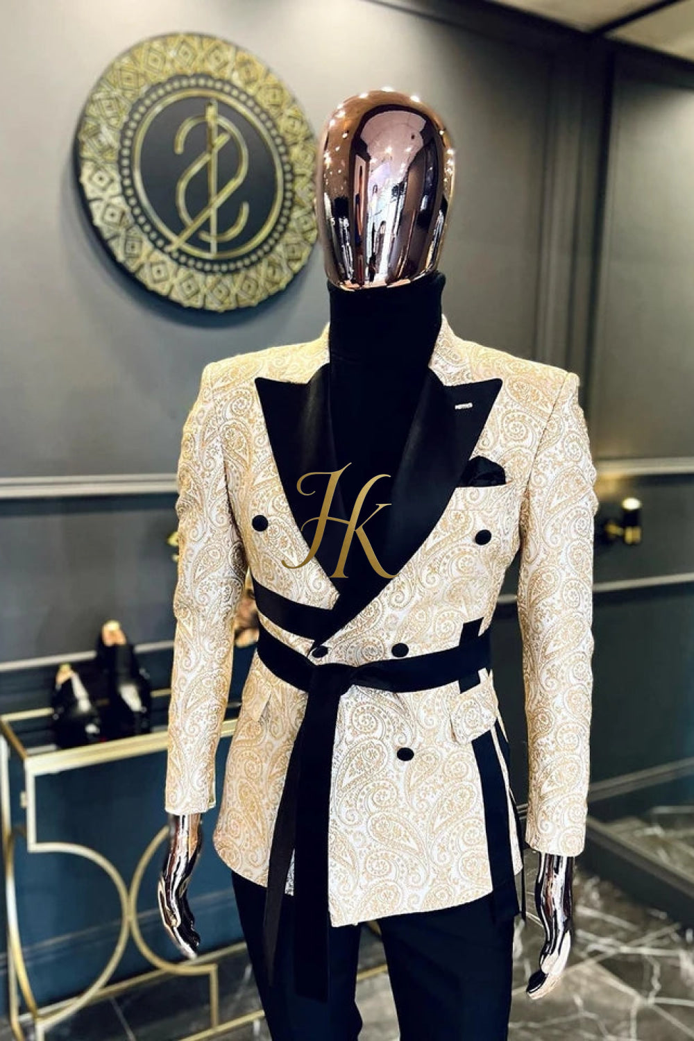Mens Suit Premium 2 Pieces Rust / Terracotta Mens Suit for Wedding, Engagement, Prom, Groom wear and Groomsmen Suits - kayibstrore