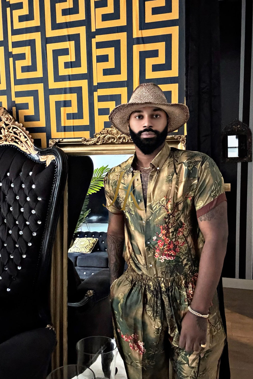 Luxury Handmade Outfits: Men's Luxury Silk Set - kayibstrore