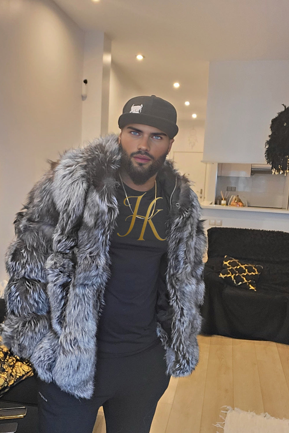 Luxurious Fox Fur Coats for Men - Elevate Your Style and Warmth - kayibstrore
