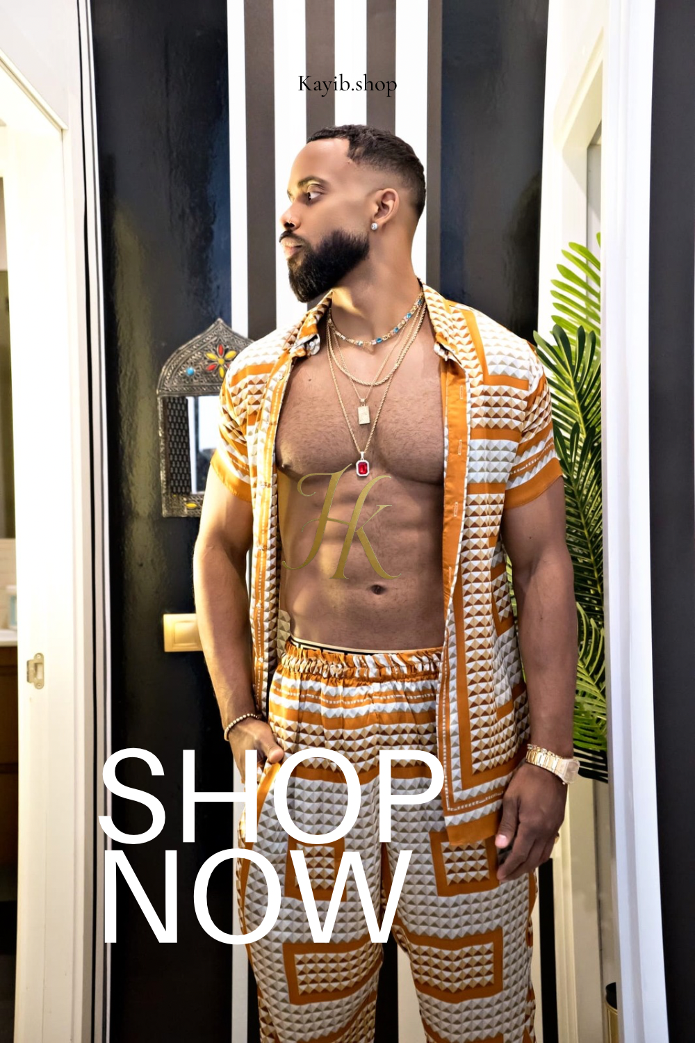 Luxury Handmade Outfits: Men's Luxury Silk Set - kayibstrore