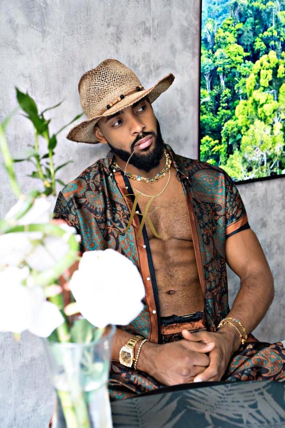 Luxurious Men's Silk Set Pants - kayibstrore