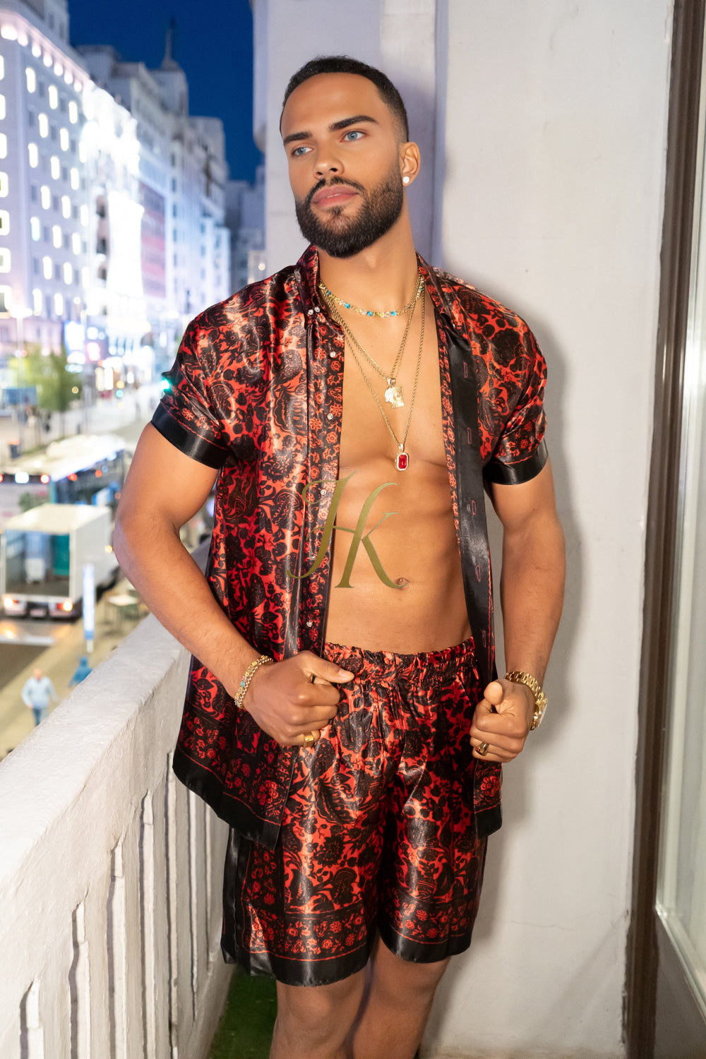 Beach Summer Luxury handmade Silk Set- Stay Cool and Look Flawless All Summer Long - kayibstrore