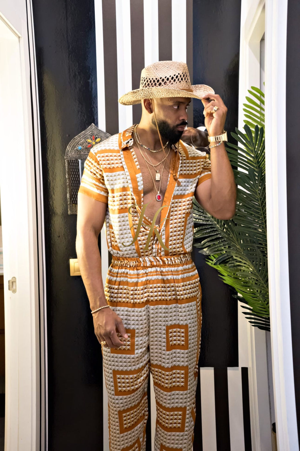 Luxury Handmade Outfits: Men's Luxury Silk Set - kayibstrore
