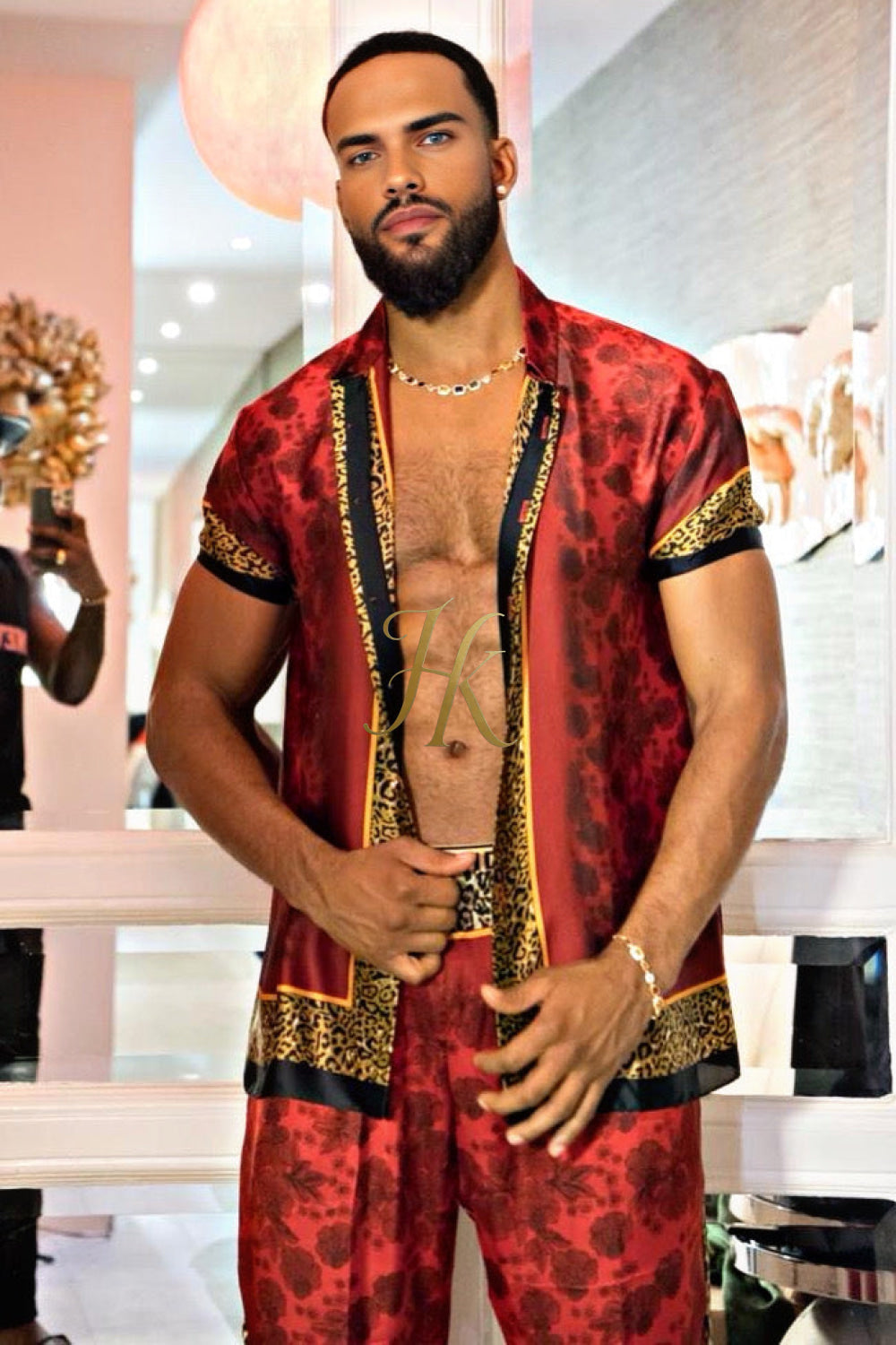 Handmade Outfits: Men's Luxury Silk Set - kayibstrore