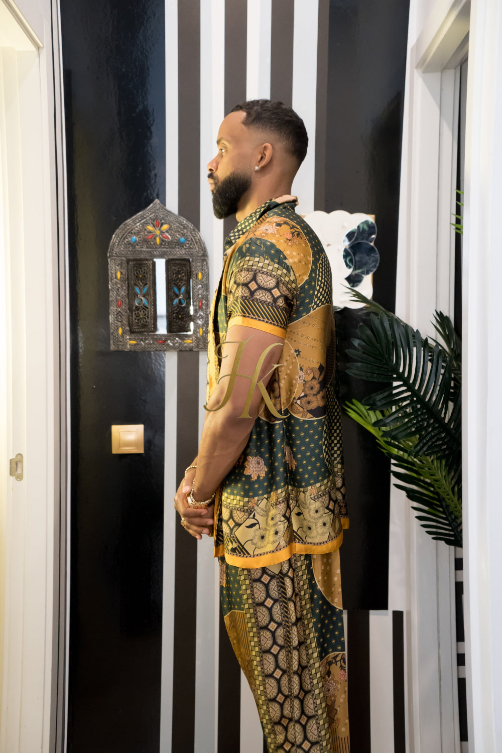 Men's party Luxury Silk Dress Set Outfit - Elevate Your Style Game with Ultimate Comfort and Unbeatable Quality - kayibstrore