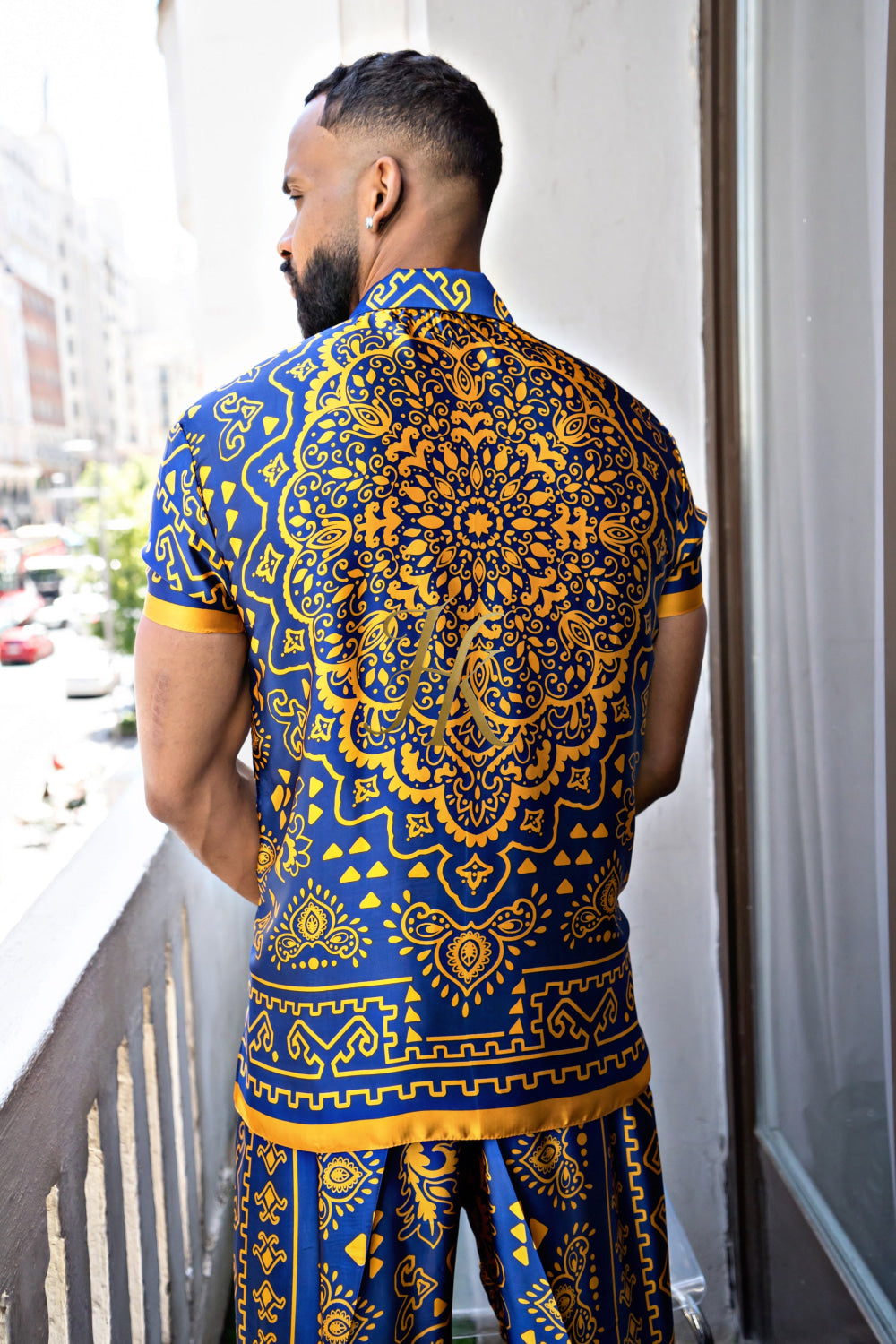 Men's Silk Beach Outfit - kayibstrore