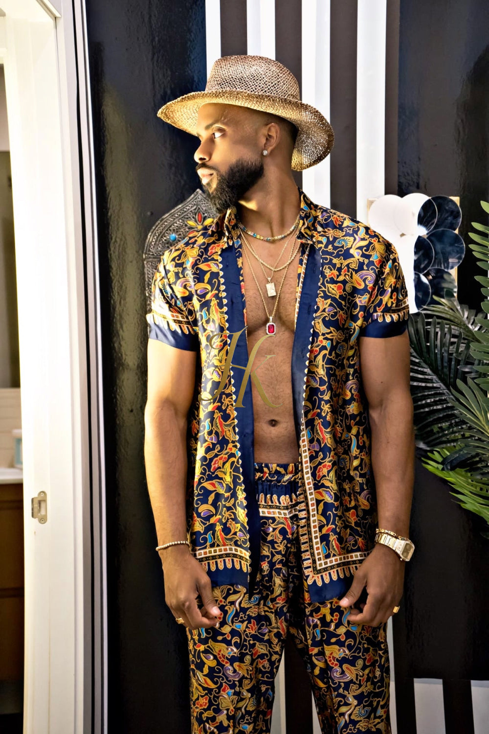Luxury Handmade Outfits: Men's best Silk Set - kayibstrore