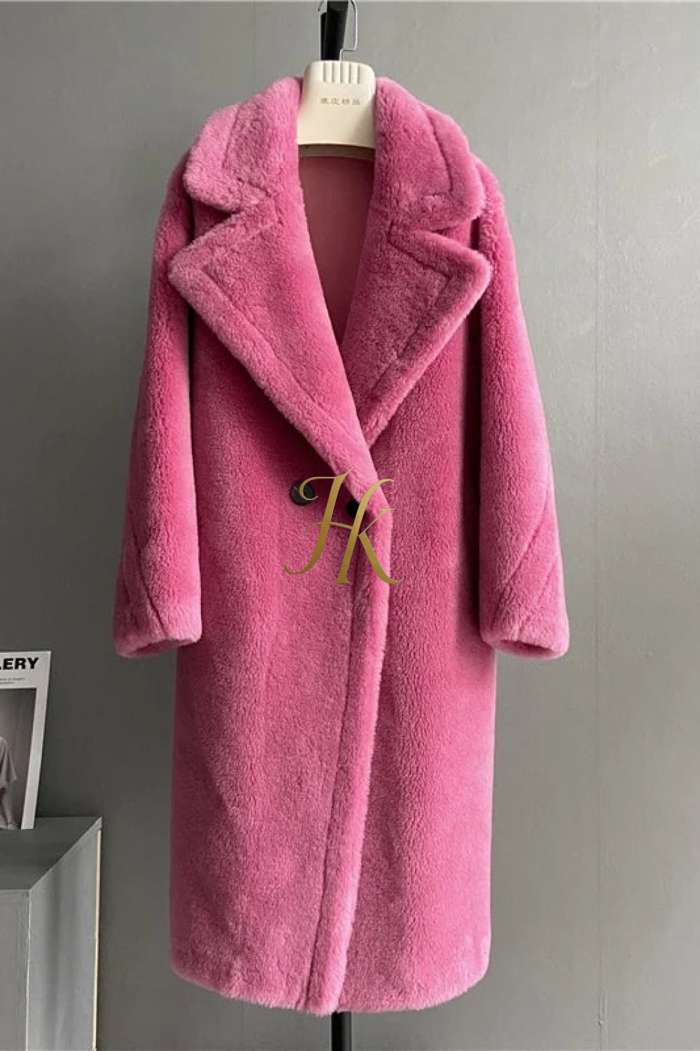 Luxury Teddy genuine wool sheepskin Luxury Coat - Stay Warm and Stylish in this Ethically Produced Fur Coat couple goals - kayibstrore