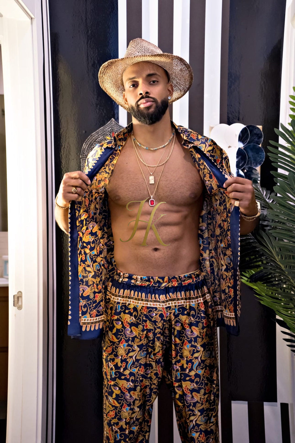 Luxury Handmade Outfits: Men's best Silk Set - kayibstrore