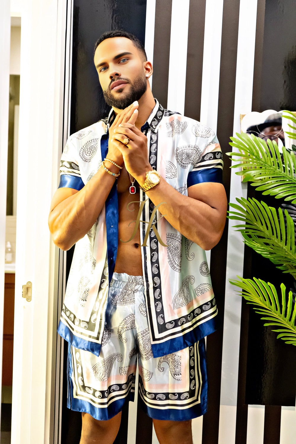 Luxury handmade Silk Set outfits - Stay Cool and Look Flawless All Summer Long - kayibstrore