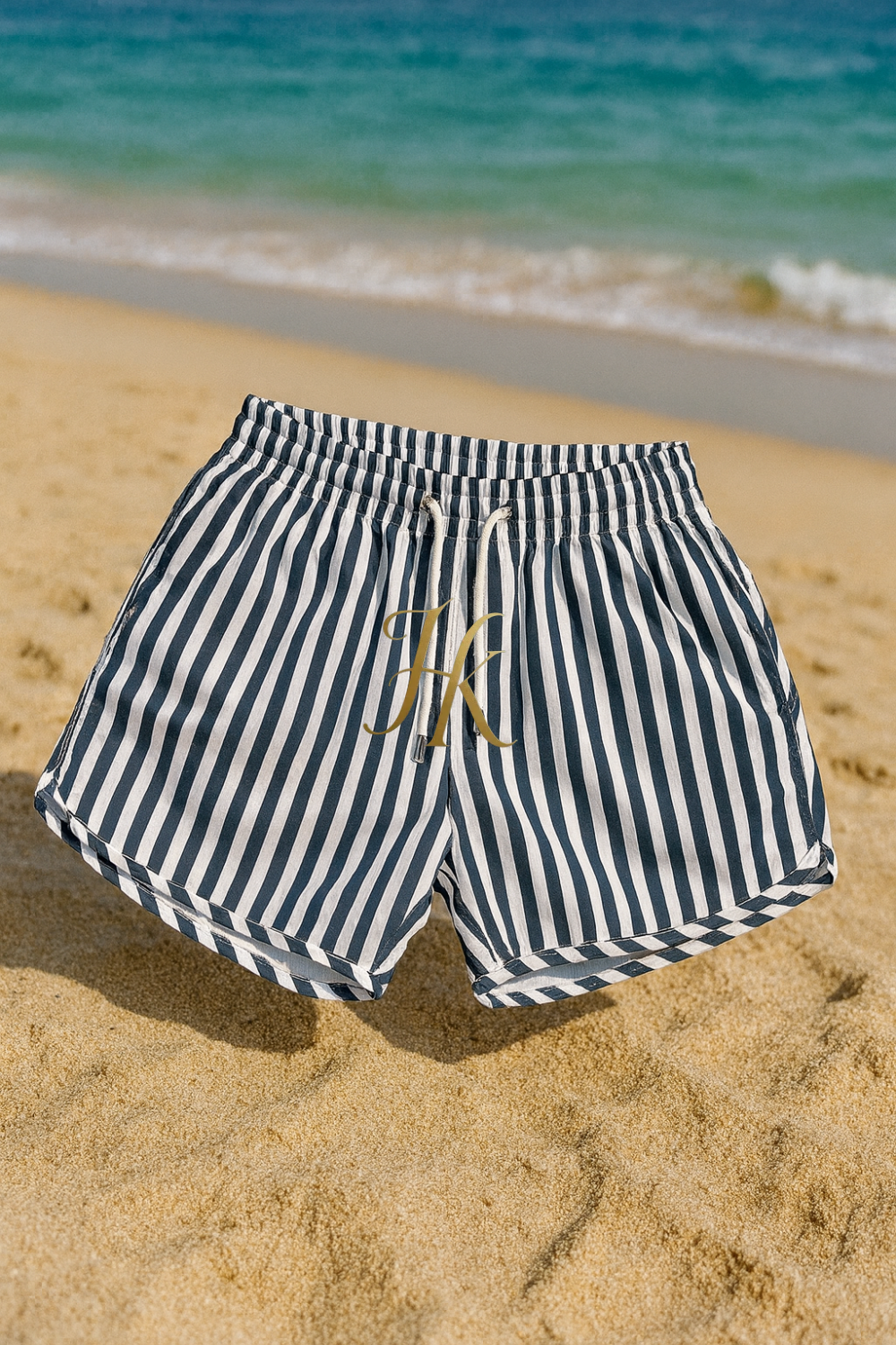 Tropical Vibes Men's Swim Trunks – Quick-Dry & Ultra-Comfortable Beach Shorts