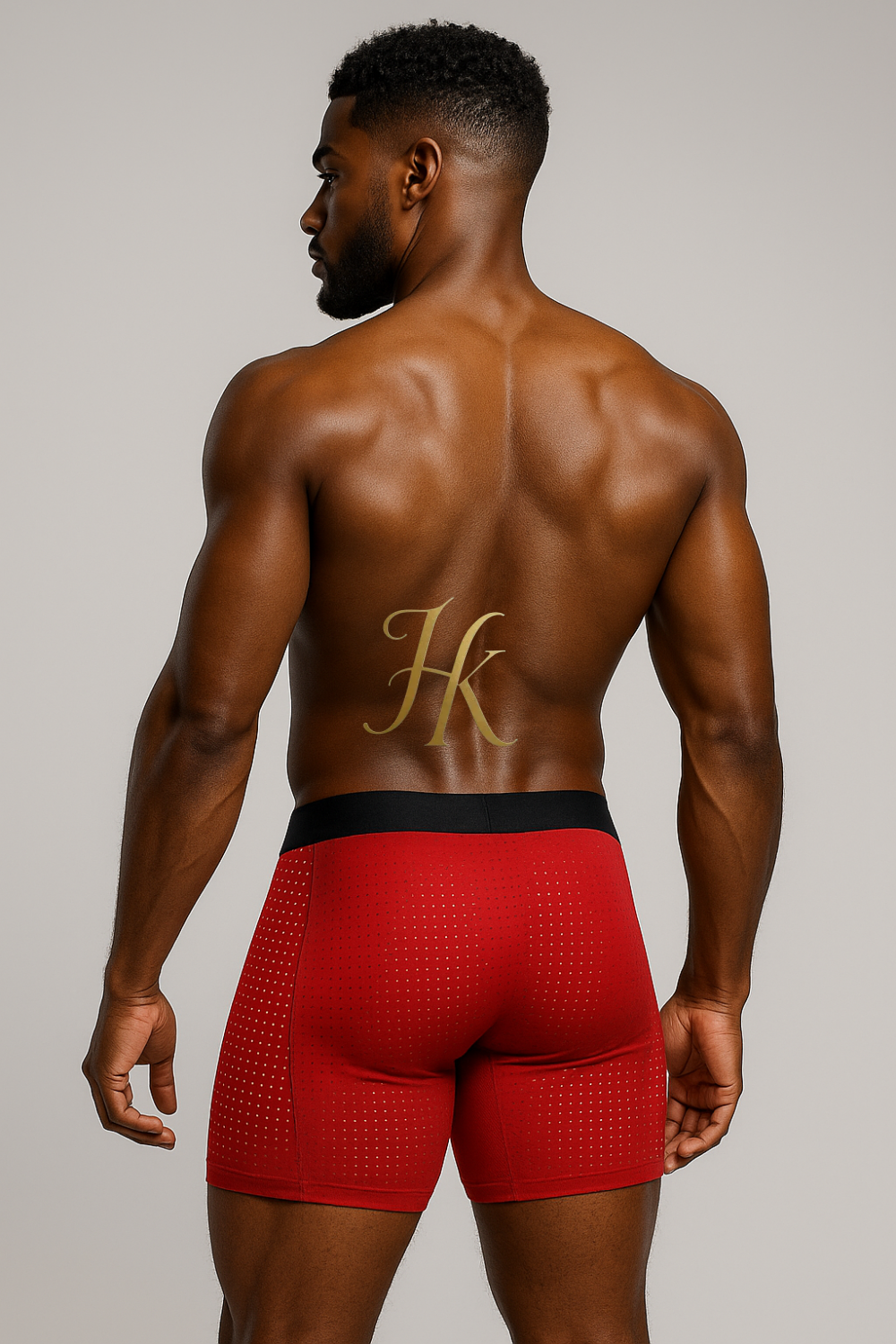 Conjunto de vestido de seda de lujo para hombre rojo